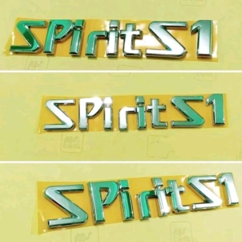 Emblem logo SPIRIT S1 KINGSROAD K1 nissan terrano ukuran original bagasi