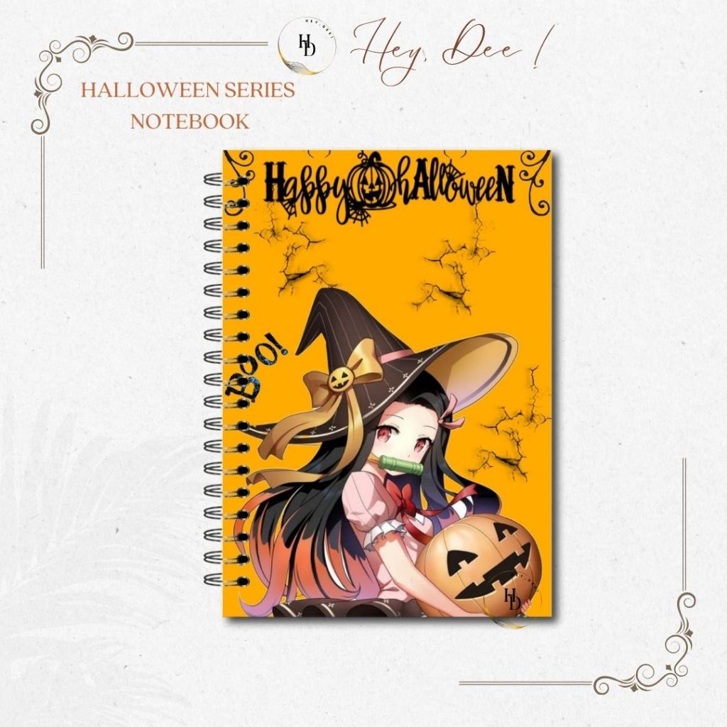 

HeyDee Notebook A5 Spiral Edisi HALLOWEEN SERIES