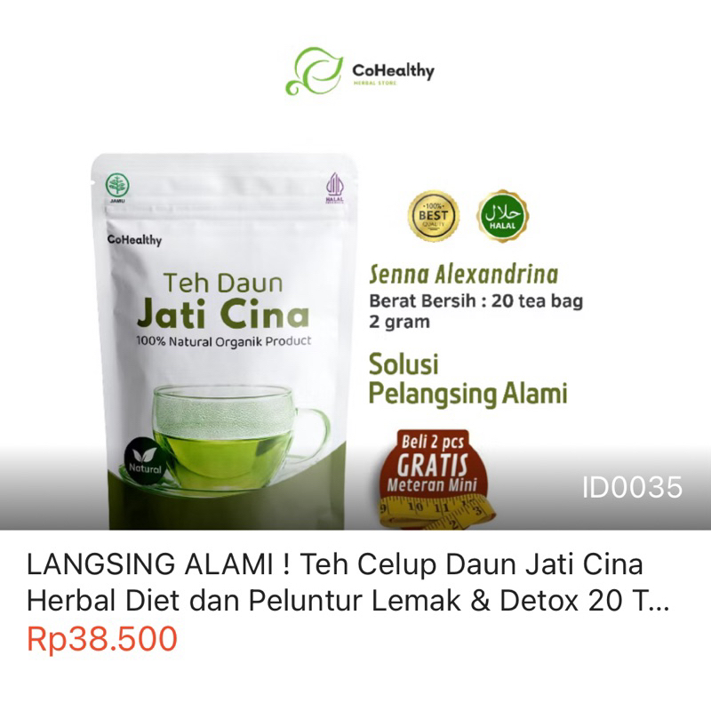 

Teh hijau pelangsing