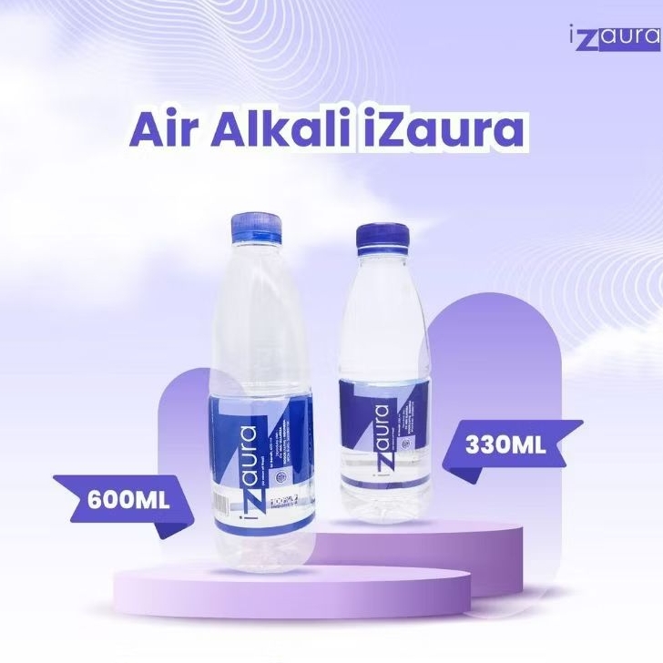 Air Minum iZaura Air Minum Kesehatan pH Tinggi 1 Dus Air iZaura