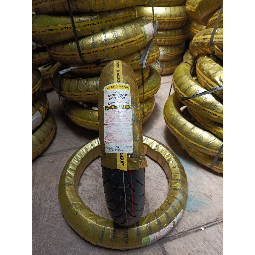 Ban Dunlop 110/70-17 Tubeless Ban Supermoto Depan Ring 17