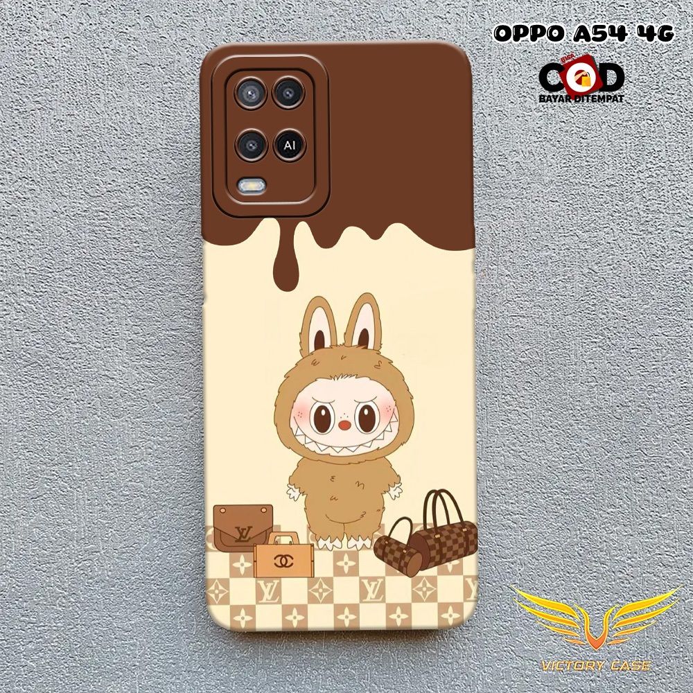 New Labubu Case - Softcase Oppo A54 4G Terbaru - Case Hp Oppo A54 4G - Casing Oppo A54 4G - Case Len