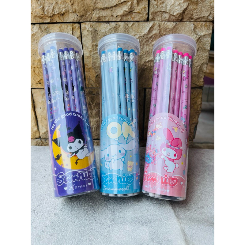 

1Pack (30pc) Pensil Pot Sanrio Kuromi Alat Tulis Sekolah Dan Kantor