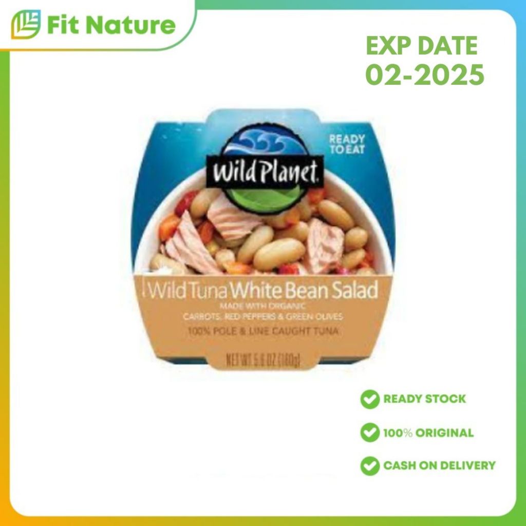 

Wild Planet Tuna White Bean Salad 160 Gr
