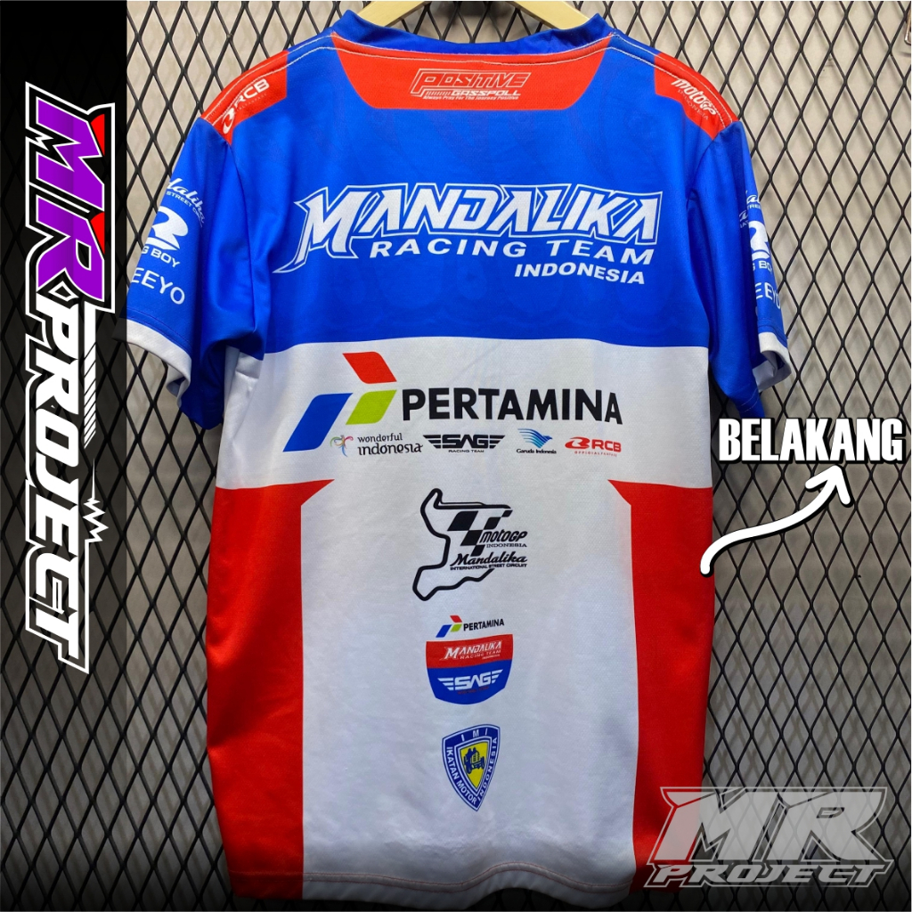 Jersey MANDALIKA RACING  - Kaos jersey Custome MANDALIKA RACING