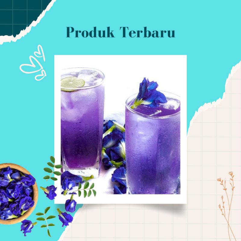 

Butterfly Pea Flowers / Minuman Kesehatan/ Minuman Tradisional
