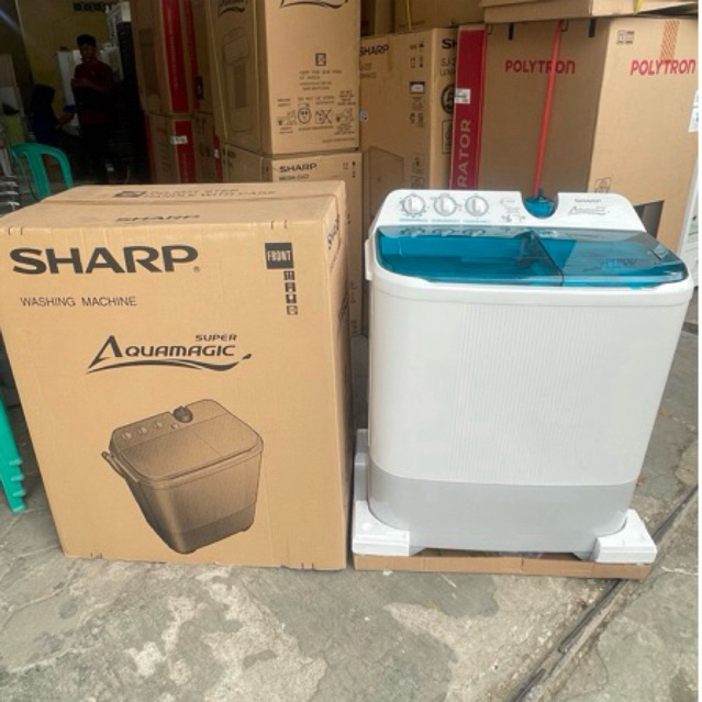 Mesin Cuci SHARP 2 tabung
