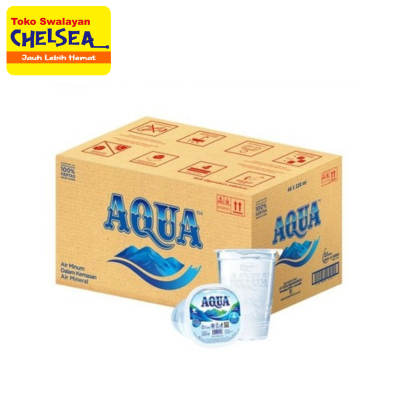 

Aqua gelas dus/ air mineral dalam kemasan cup