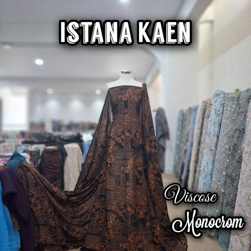 Bahan Katun Visose Monocrom | Bahan Katun Viscose | Viscose Monocrom