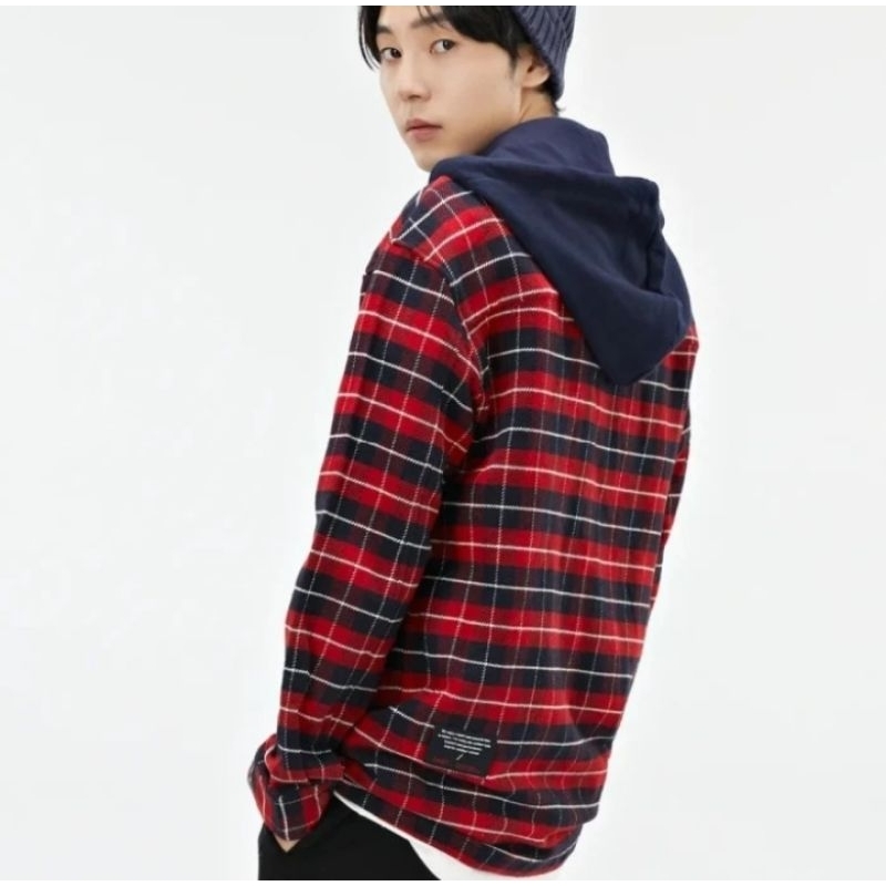MUSINSA standard store original Korea / sweater kemeja flanel hood / kaos sweater jaket shirt
