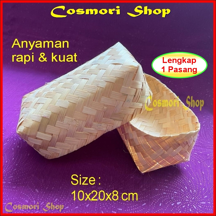 

Besek Anyaman Bambu 10x20 Untuk Hajatan Nasi Berkat Hantaran Kue Warna Cantik Berkatan Hampers Dimsum Jinjing Ukuran Box Pesta Kecil Selametan Seserahan Syukuran Isi Souvenir Syukuran Kekinian Modern Telur Susun Unik Murah Jumbo Besar Persegi Kotak Isi Cm