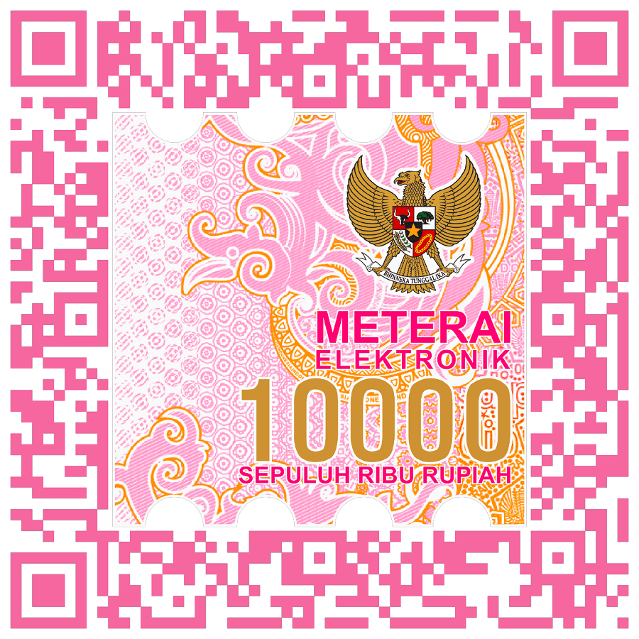 Jasa E-Meterai 10000/Materai Elektronik resmi,original, termurah