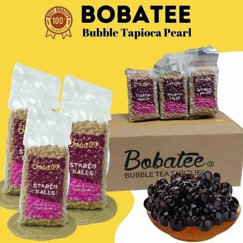 

Bobatea 1Kg bobatee boba tea Boba Pearl Tapioca bubble boba