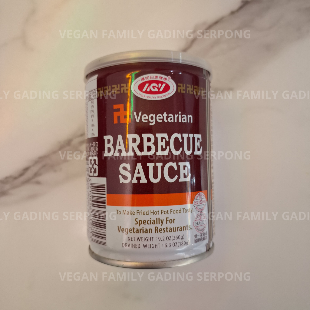 

AGV Barbeque Sauce Vegetarian 260gr - Barbeque Sauce - Sauce Vegan Vegetarian - Sauce BBQ