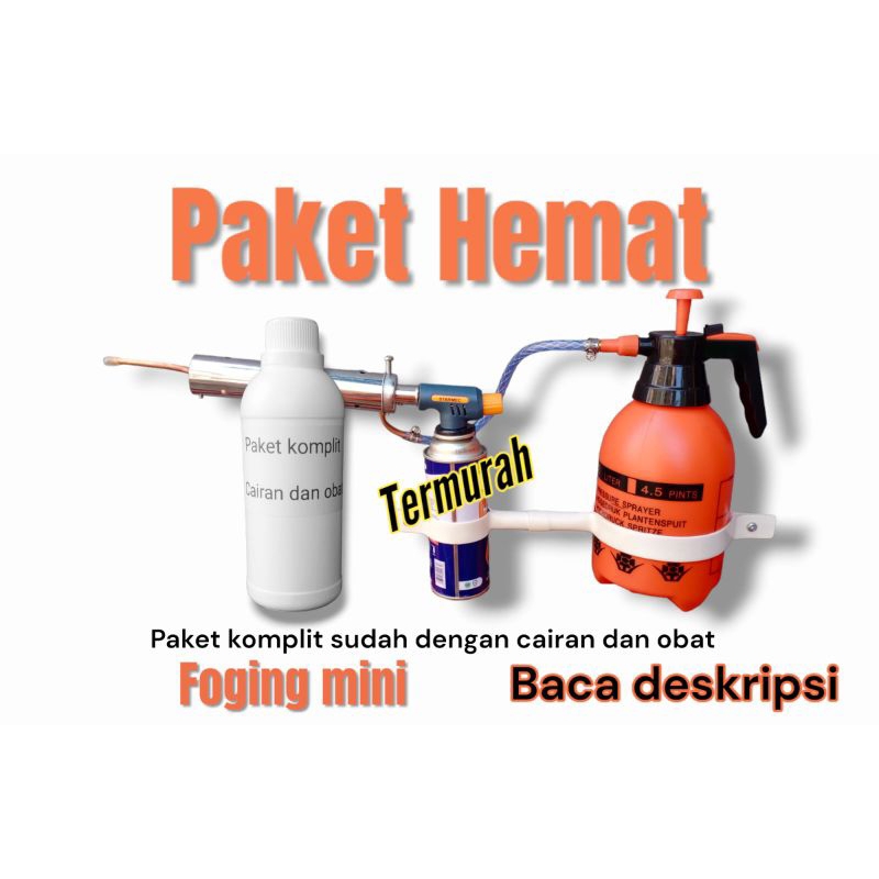 Mesin alat foging mini disinfektan paket hemat