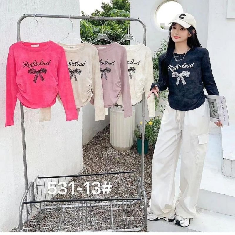 Kaos Import Katun Street Serut Samping