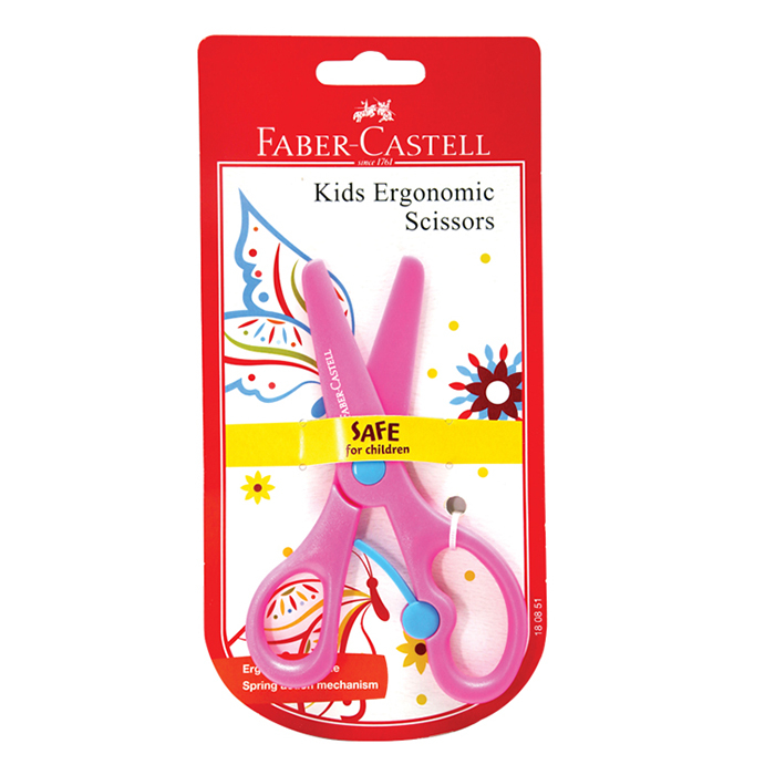 

Gunting Anak Faber Castell Ergonomic Scissors 180851