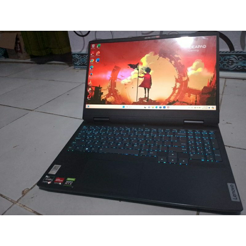 Lenovo RTX 3050 Ideapad Gaming 3 Ssd 512Gb Ram 16 GB normal lancar