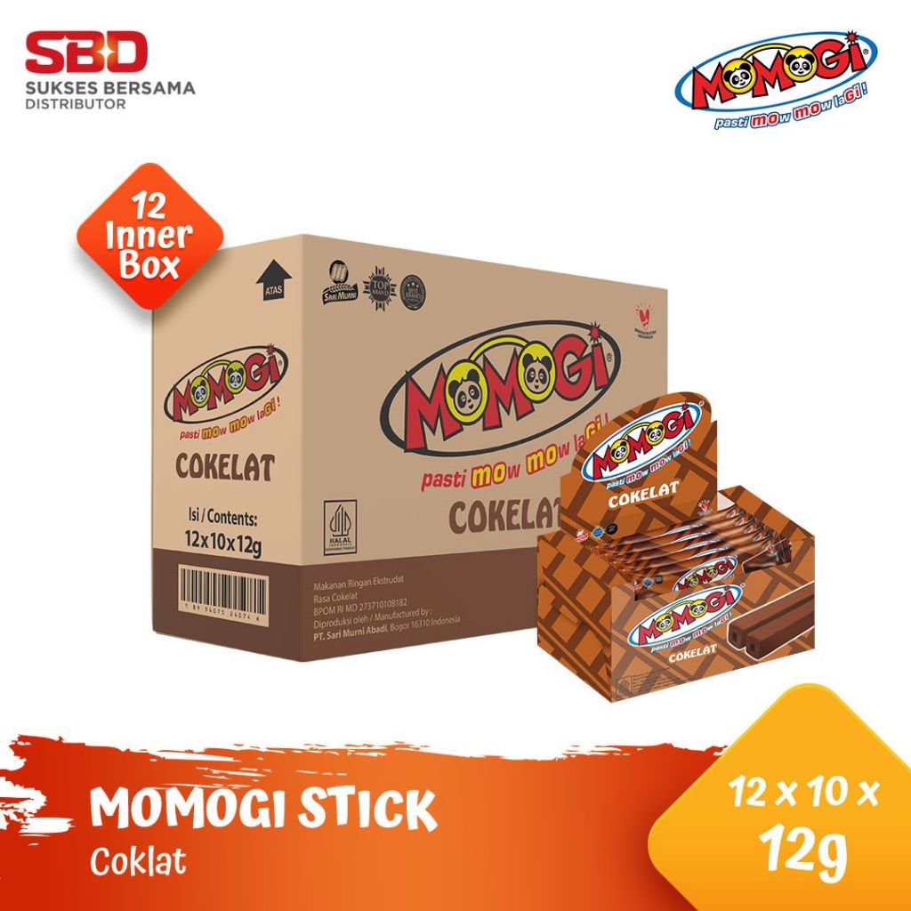 

Momogi Stick Coklat 12gr (1 Karton @ 12 Box)