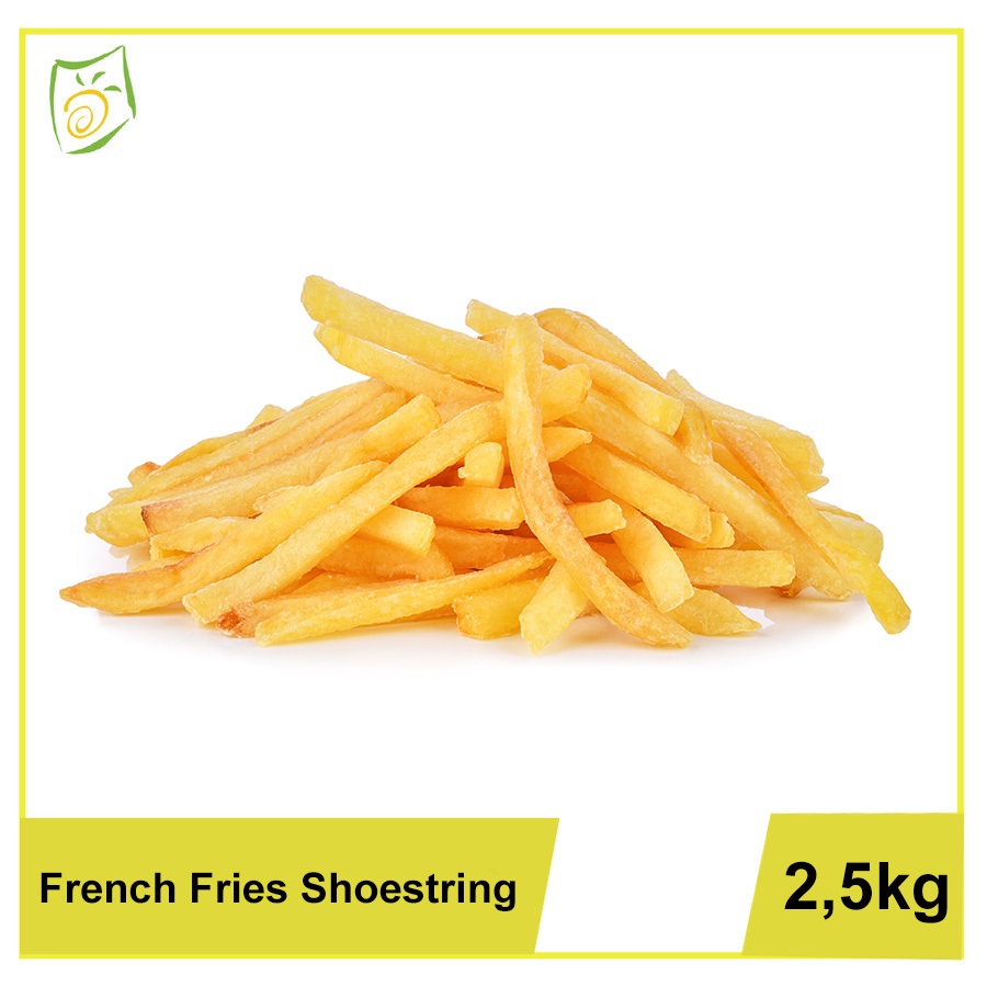 

French Fries Shoestring / Kentang Goreng Beku 2.5kg