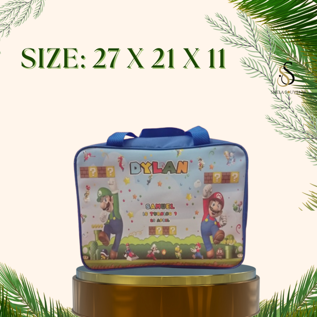 

Tas Ultah Anak / Tas Ultah Anak Custom / Tas Souvenir Ulang Tahun / Tas Souvenir Bidan / Tas Bidan Custom Bahan Tebal Poliester dan Mitasi Desain Cetak Bagus