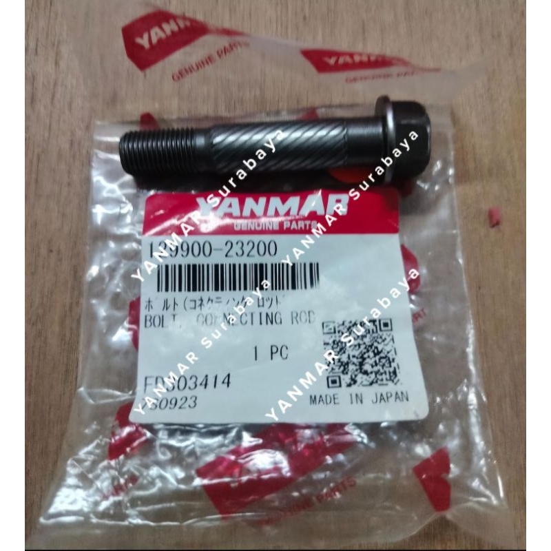 Bolt conrod Yanmar AW70/82 YH850/700 4TNV98 94 129900-23200 Original