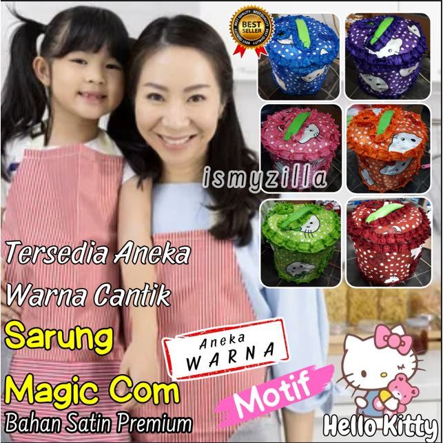 Sarung Magic Com Murah Motif Hello Kitty Bungkus Mejikom Aneka Warna Pelindung Tempat Nasi