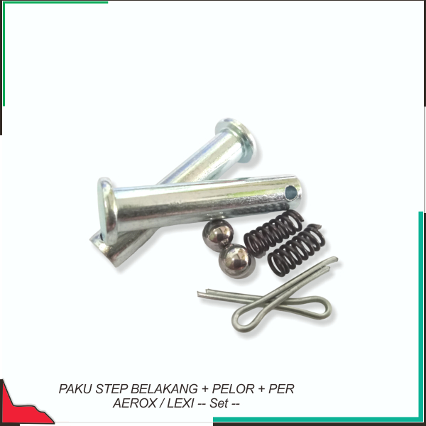 Paku Step Belakang + Pelor + Per Aerox / Lexi -- Set --