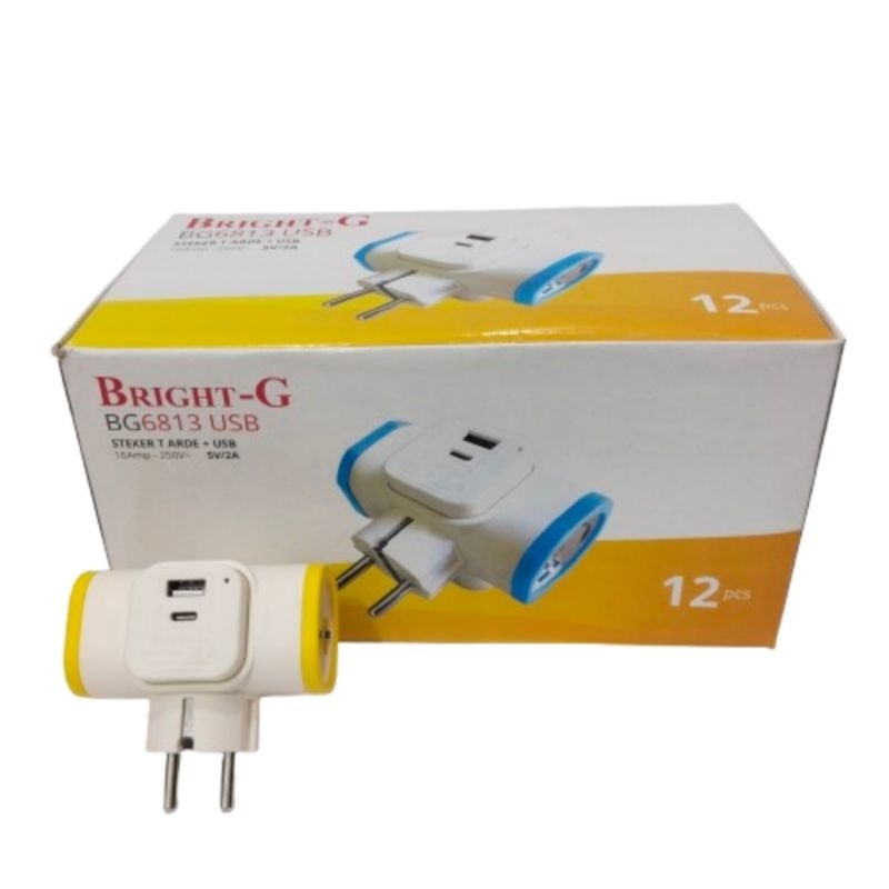 Steker T Arde BRIGHT - G USB BG-6813USB