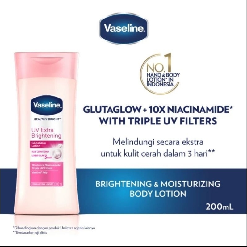 Vaseline Hand Body Lotion 200ML