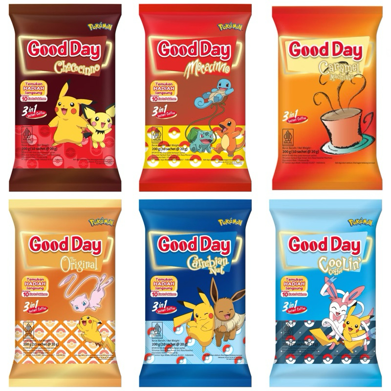 

Good Day Hot 3in1 renceng isi 10sachet