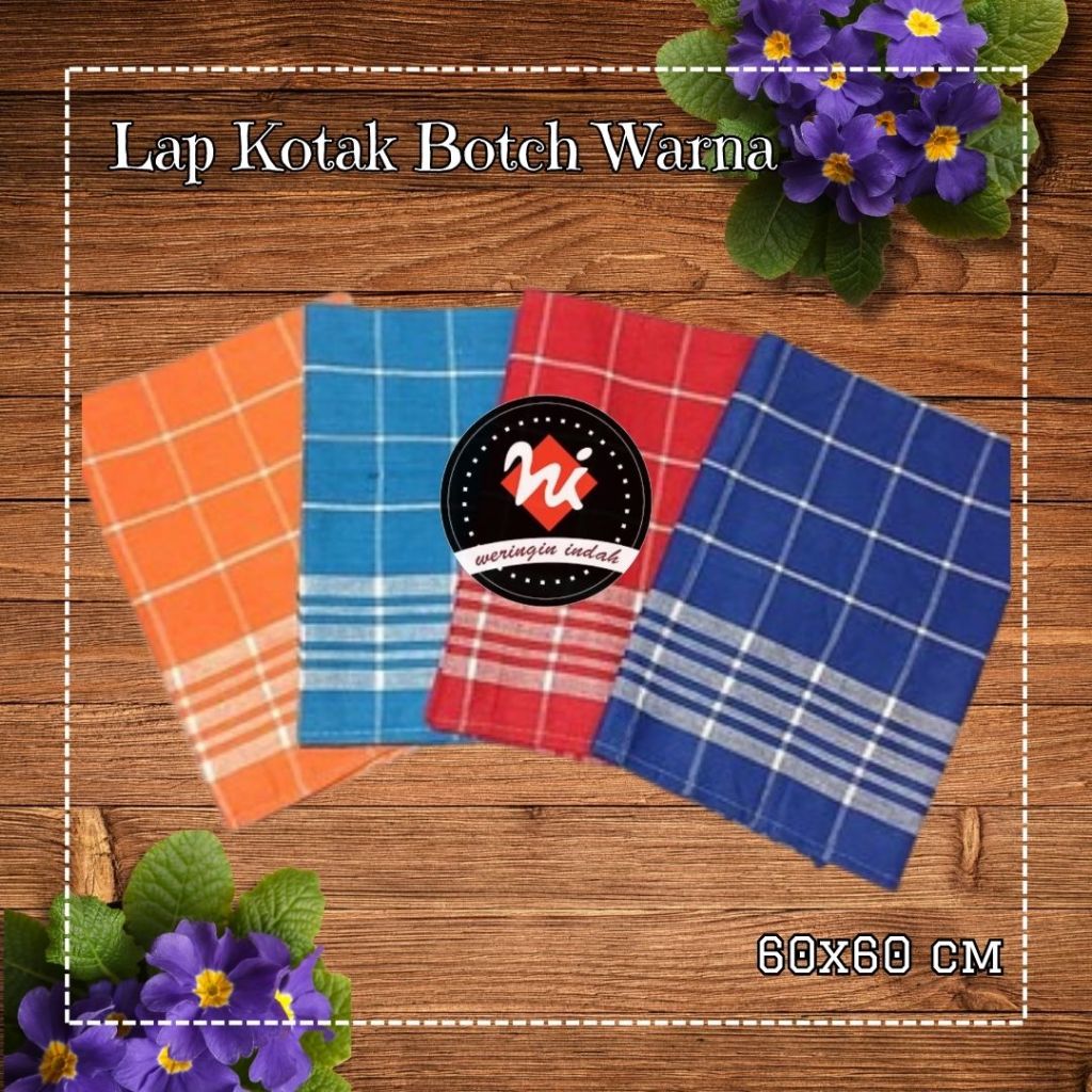 Weringin Indah - Lap Kotak Botch, Lap Dapur, Lap Kotak Serbet Dapur, Serbet Kotak, Serbet Dapur, Lap