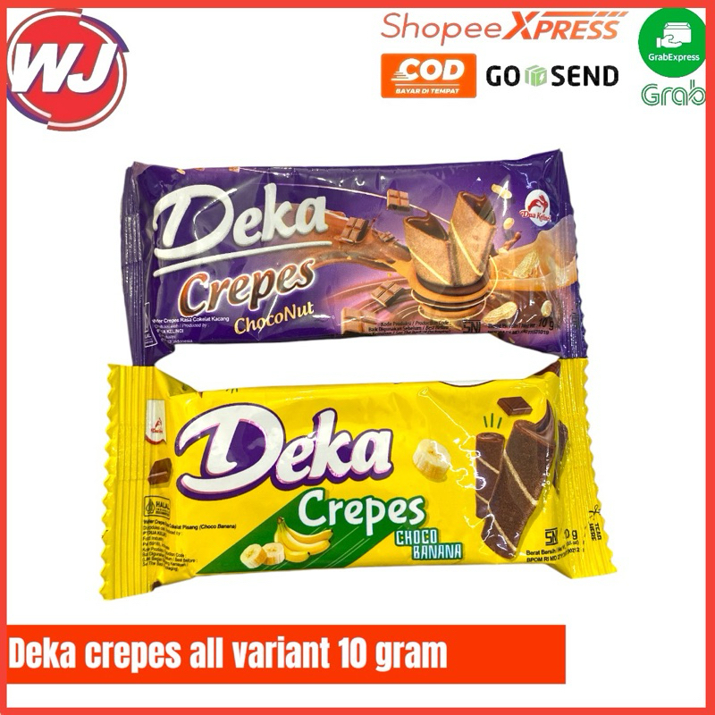 

DEKA CREPES CHOCOBANANA 14 GRAM ALL VARIANT