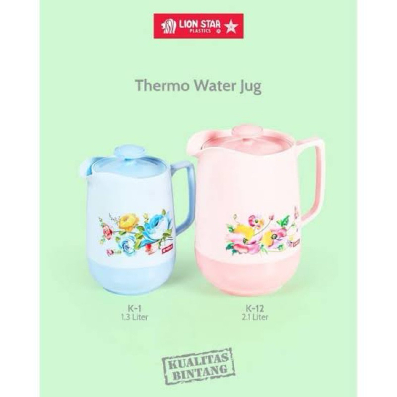 Thremos Lion Star/ Teko Lion Star 1,3 Liter - 2,1 Liter / Eskan Serbaguna