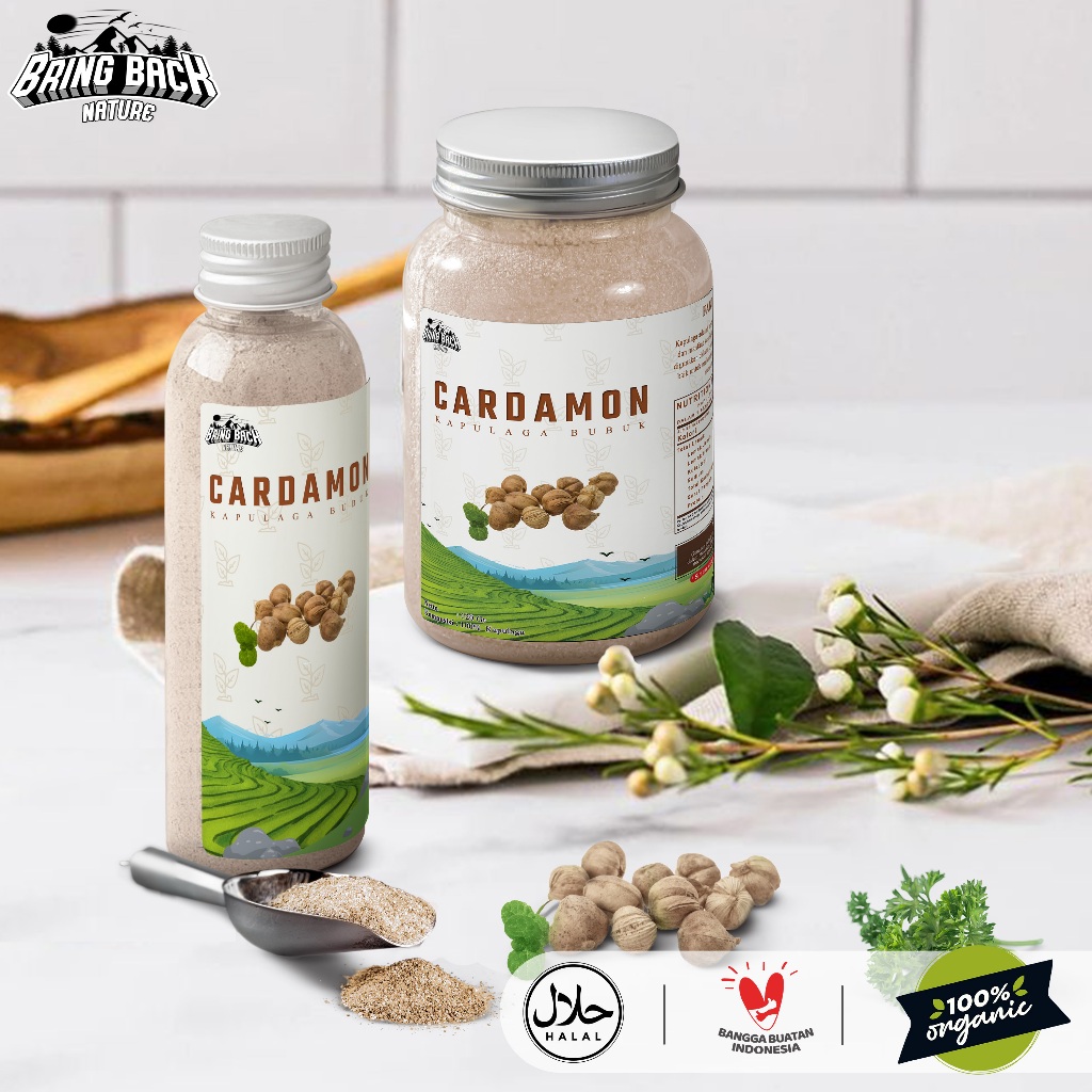 

KAPULAGA BUBUK 160gr PREMIUM ASLI DAN MURNI / PURE CARDAMOM POWDER ORIGINAL 100% TANPA CAMPURAN HERBAL TEKANAN DARAH DAN ANTI BAKTERI / REMPAH SERBUK KAPULAGA BUMBU