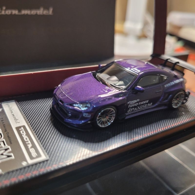 ignition model toyota GR86 purple