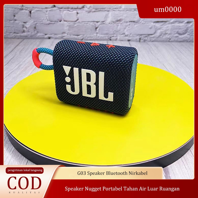 JBL Official Store Original Top G03 Music Gold Diamond 3 Generasi Nirkabel Bluetooth Audio Olahraga 