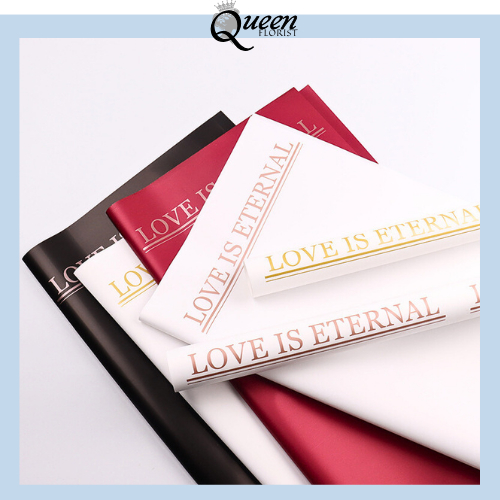 

Kertas Buket Love Is Esternal Cellophane Wrapping Paper 6205