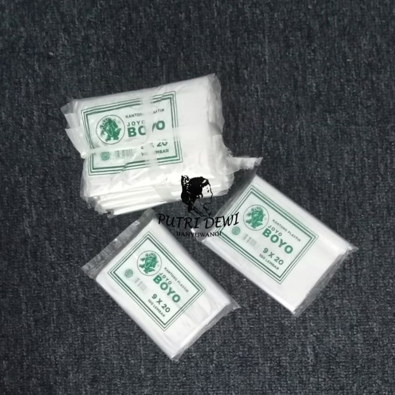 Kantong Plastik PP/Bening Joyo Boyo 100pcs