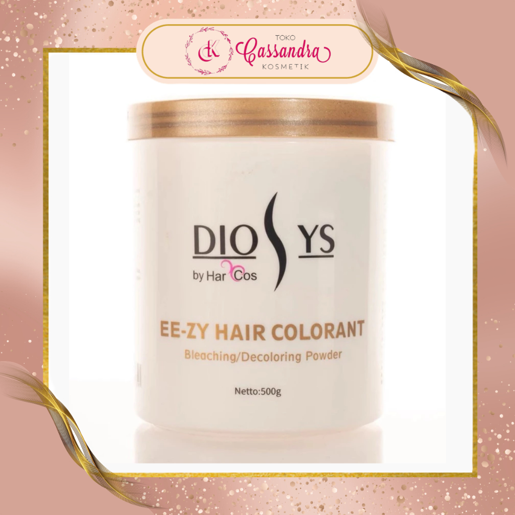 DIOSYS EE-ZY BLEACHING POWDER 500gr (BLEACHING RAMBUT BUBUK PUTIH)