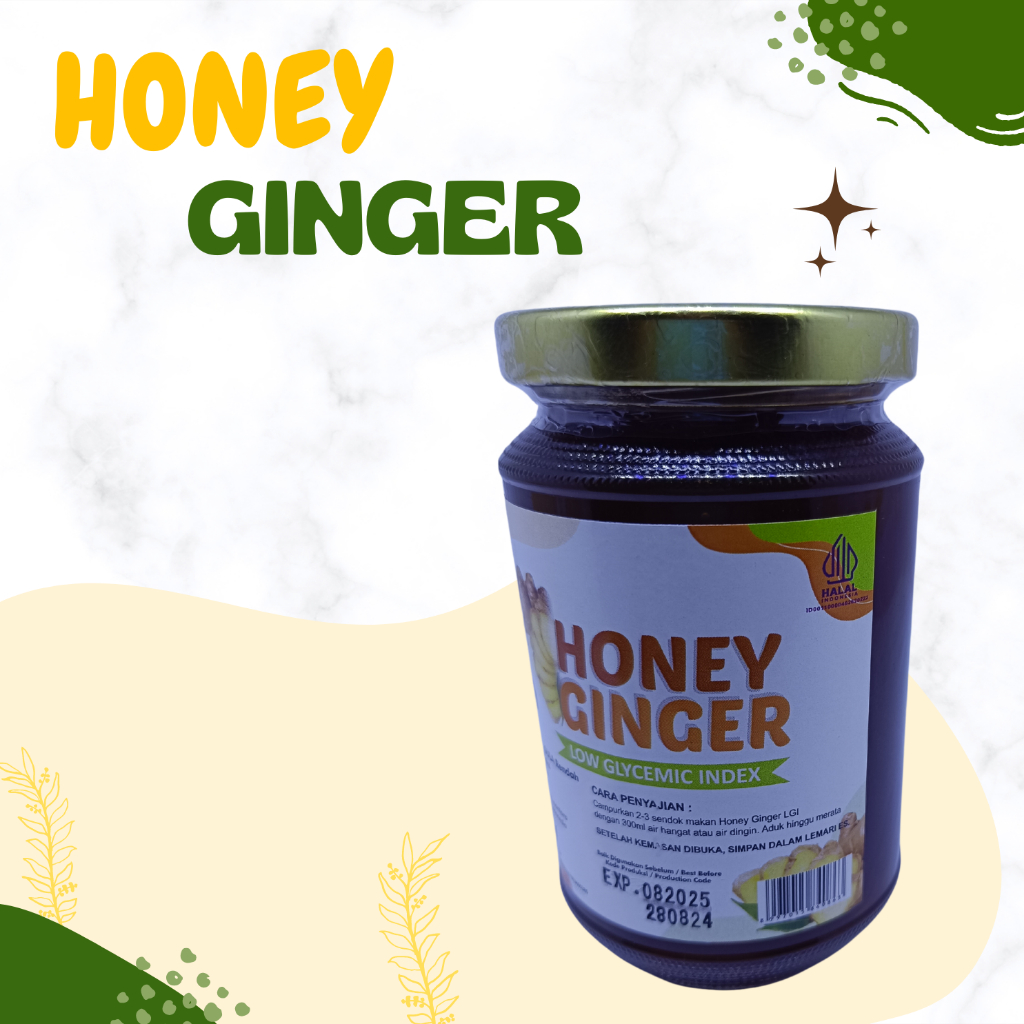 

Honey Ginger Gulanas LGI low glycemic index