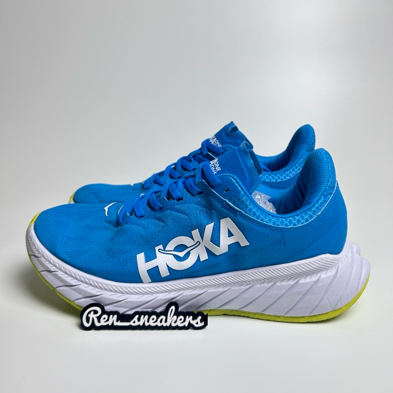 HOKA CARBON X2 BLUE YELLOW