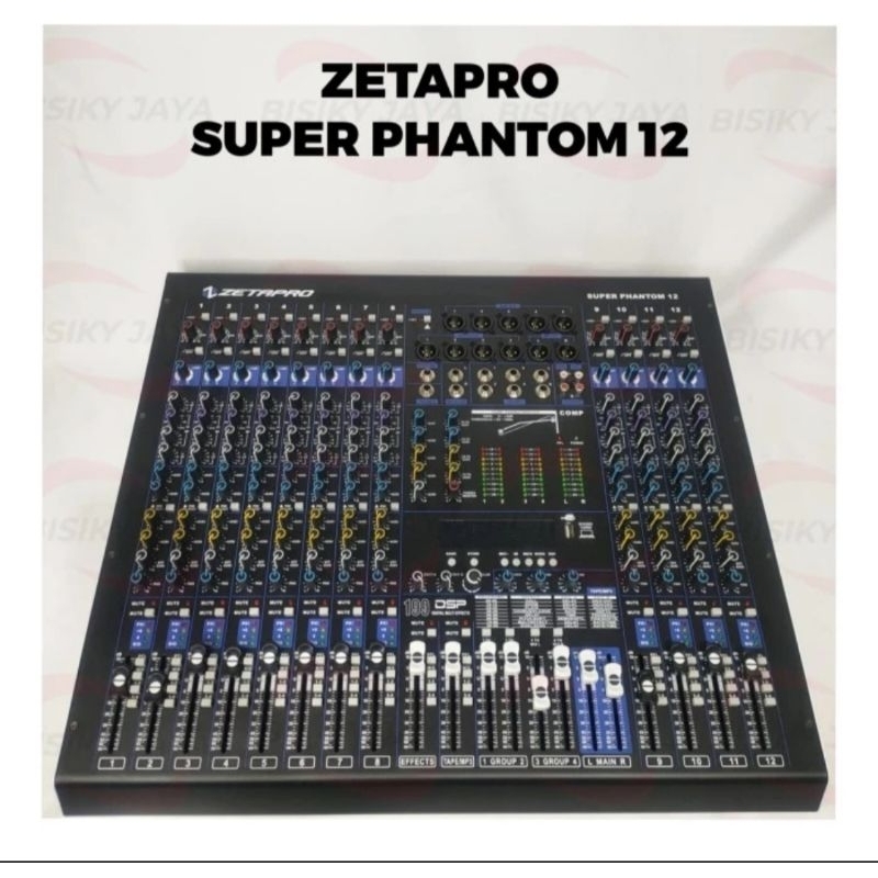 mixer zetapro super phantom 12ch original