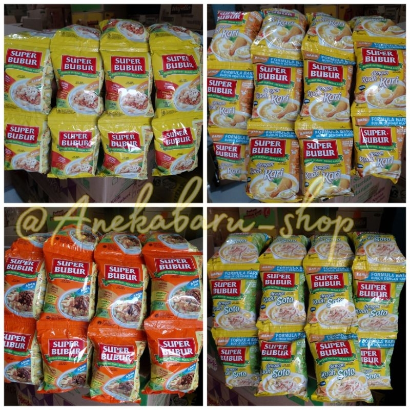 

[ 1 RENCENG / 5 PCS ] SUPER BUBUR 45g