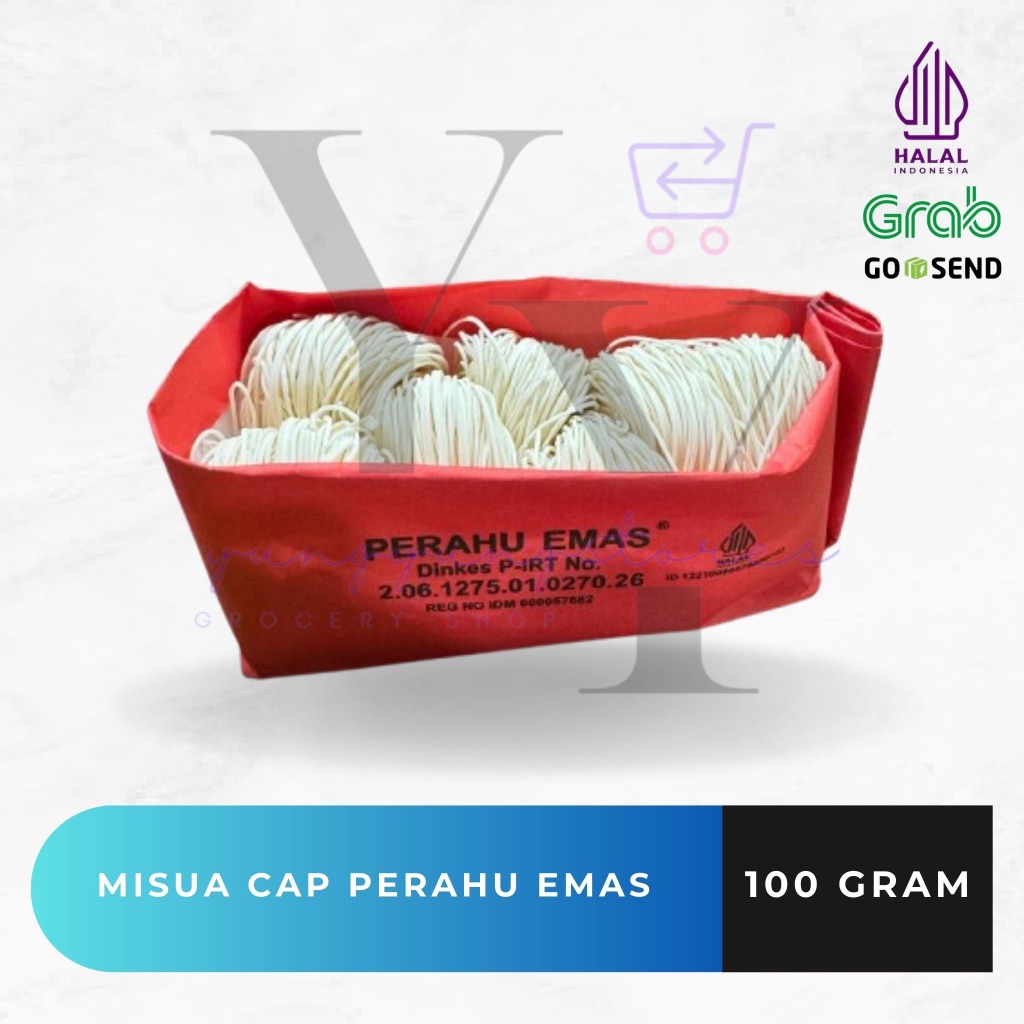 

Misua / Misoa Medan Cap Perahu Emas 100 gram