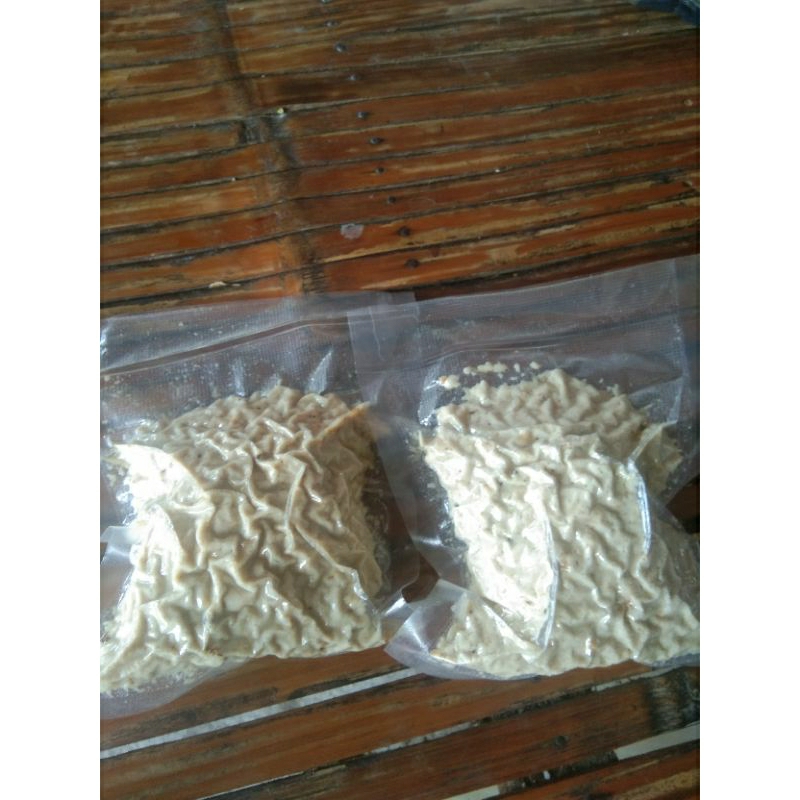 

toping ayam tabur mie level pedas dan isian siomay kemasan 200 gram
