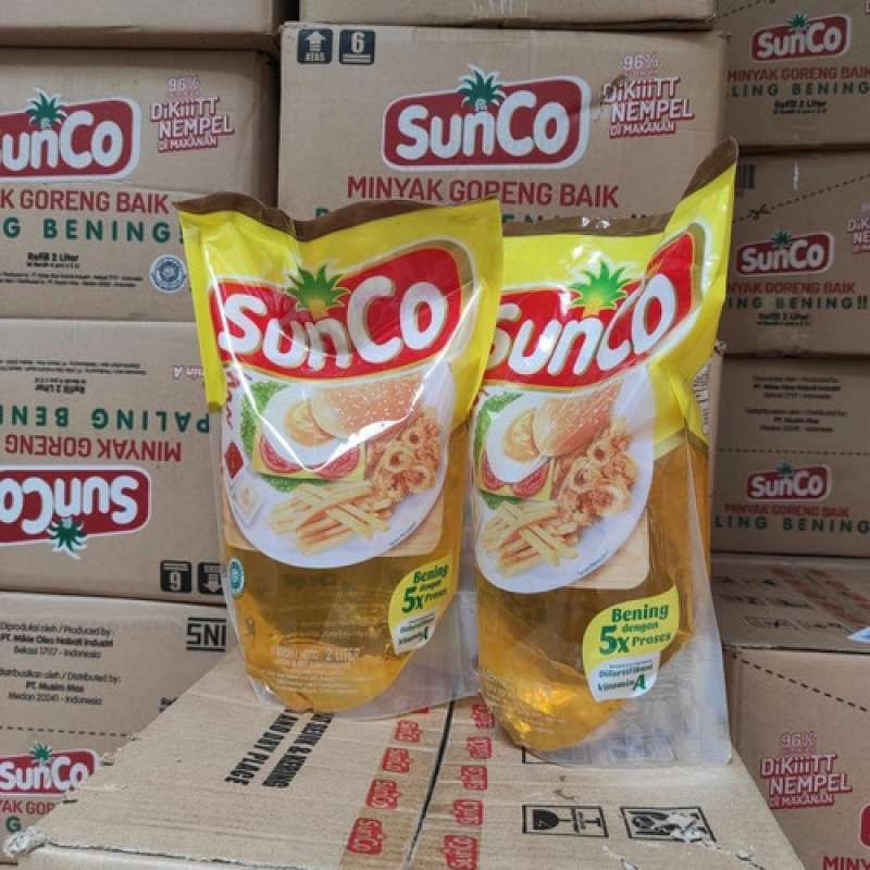

RB minyak SunCo 2Liter isi6pouch