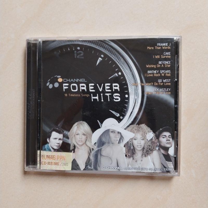 CD DAN KASET O CHANNEL FOREVER HITS
