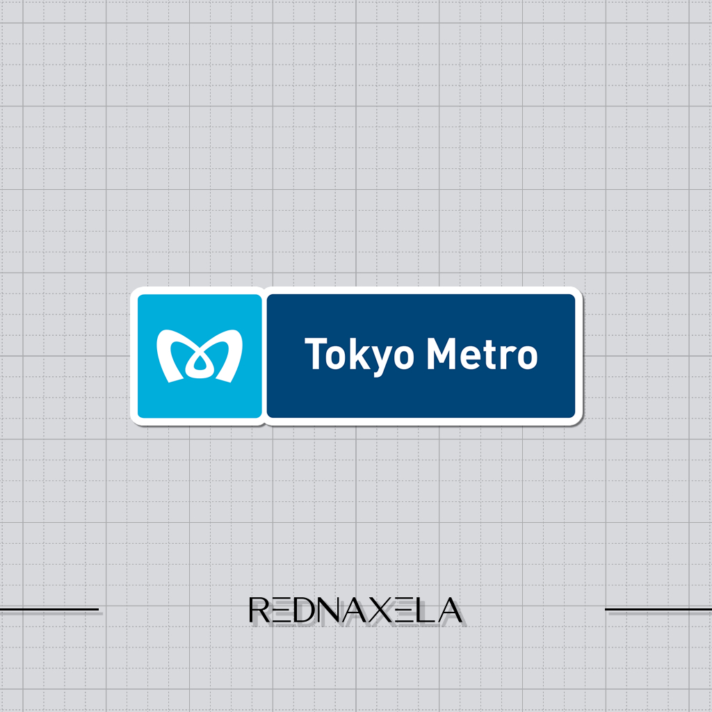 

Stiker Vinyl Tokyo Metro Logo #3 Stiker Koper Travel Sticker