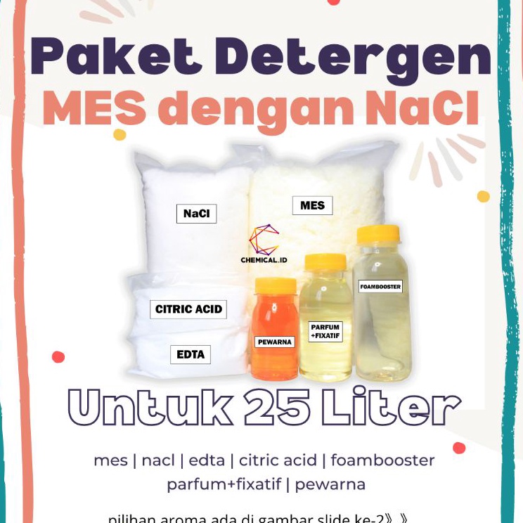 Best Update  PAKET DETERGEN CAIR MES DENGAN NACL